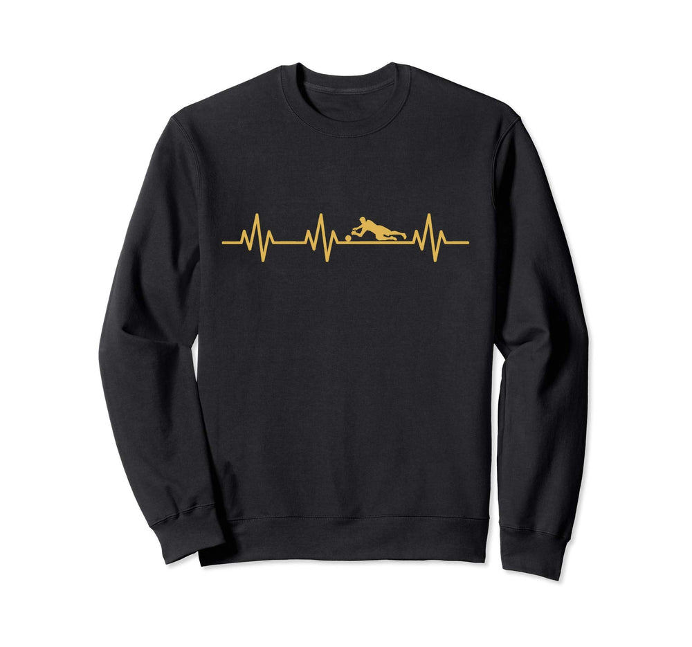 Soccer Player Goalie Lifeline Sweatshirt - Fun Novelty Design Unisex
