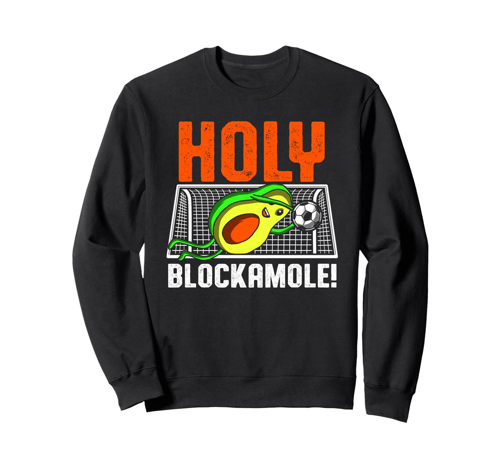 Holy Blockamole Soccer Player Sweatshirt - Streetwear Style for Adults