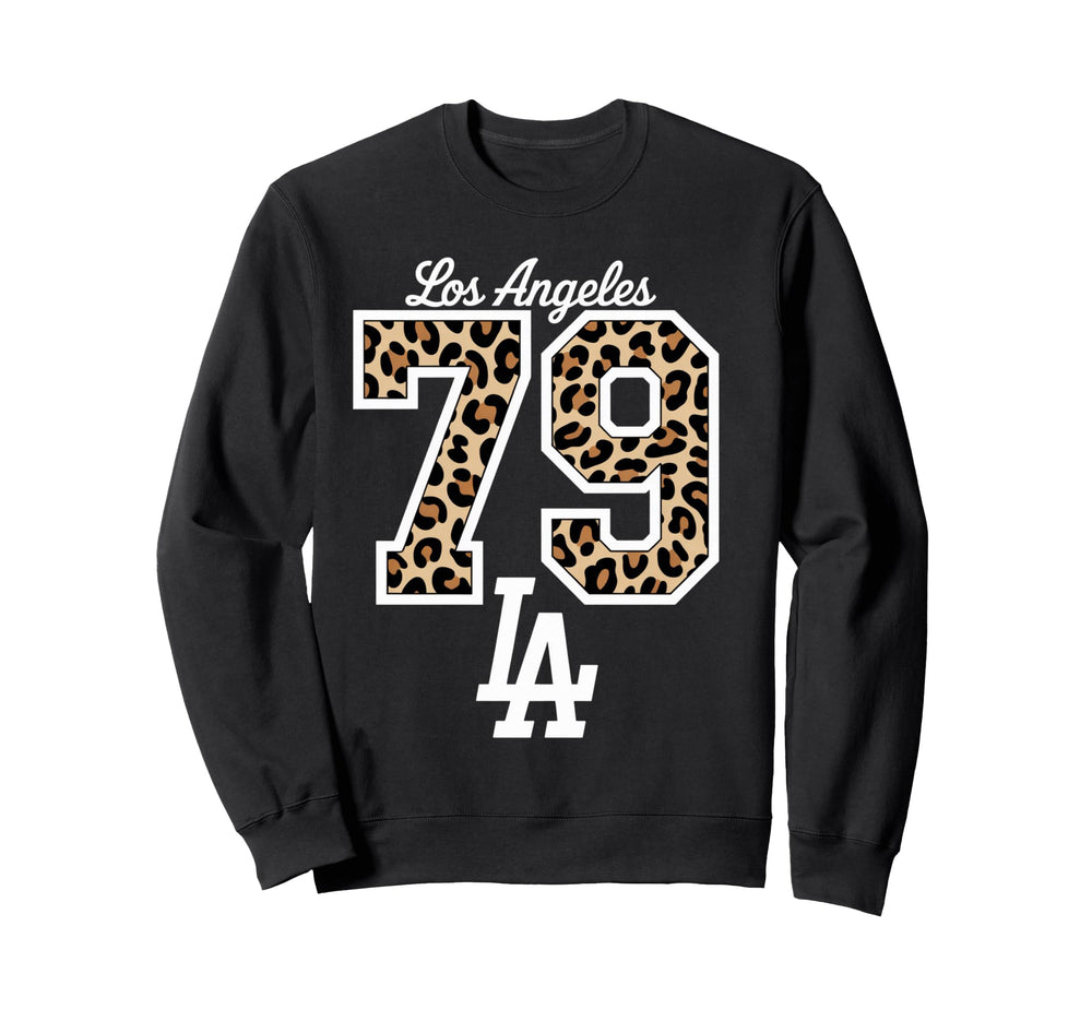 Ladies Football Soccer Leopard Womens Sweatshirt - Graphic Print Unisex
