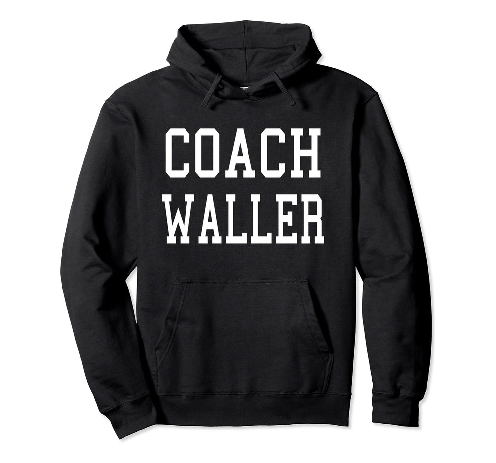 Coach Waller Custom Football Hoodie - Casual Everyday Wear Men Women