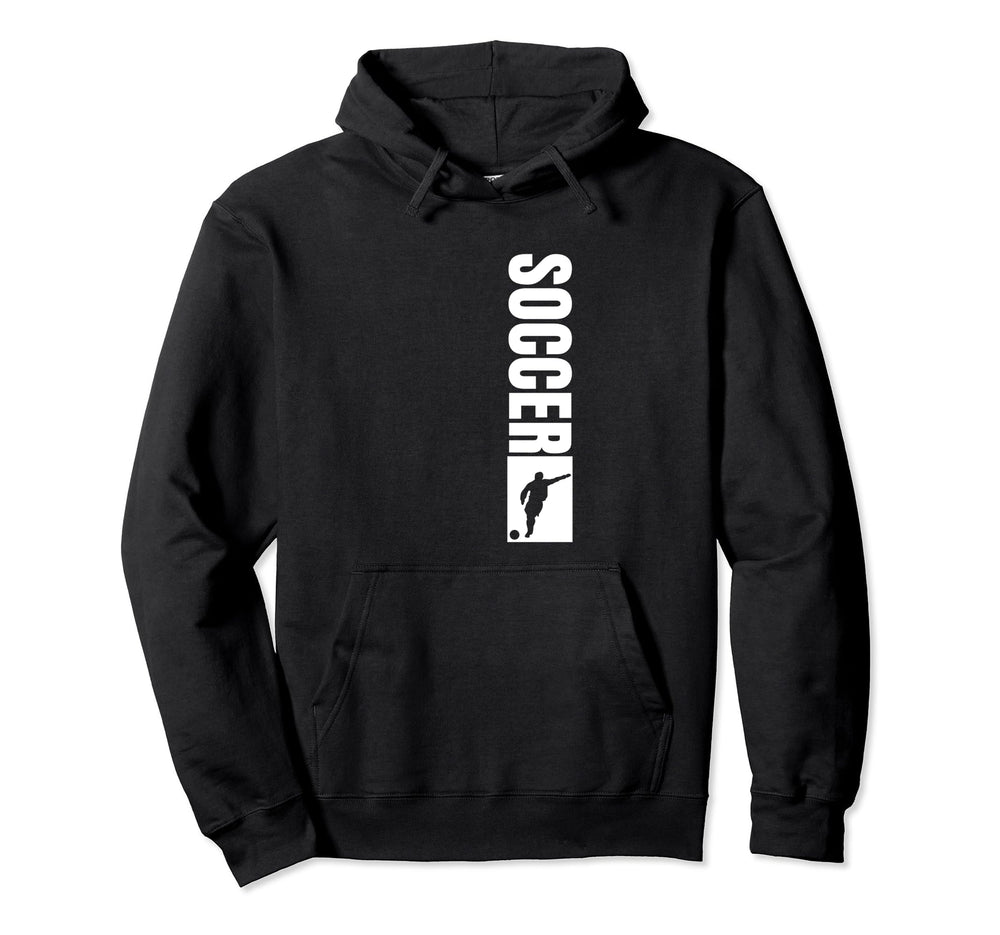 Soccer Coach Distressed Soccer Player Hoodie - Graphic Print Men Women