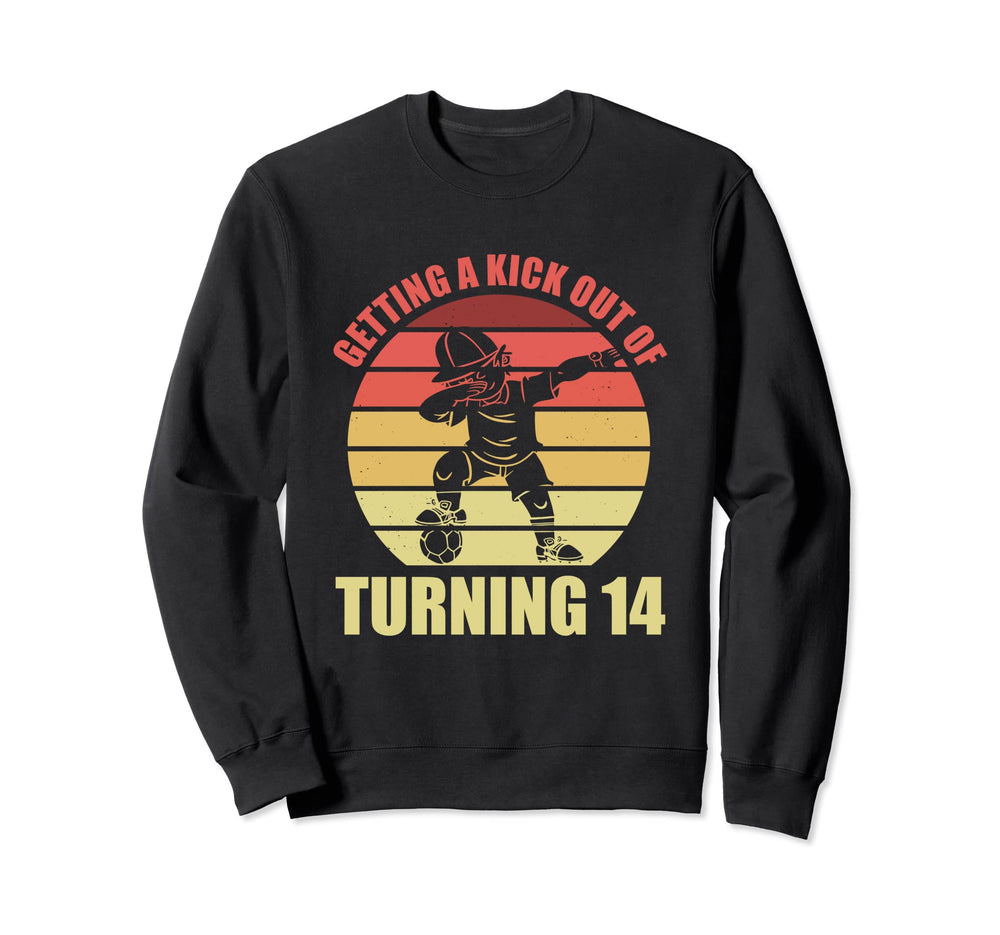 14 Year Old Happy 14Th Birthday Sweatshirt - Streetwear Style Unisex