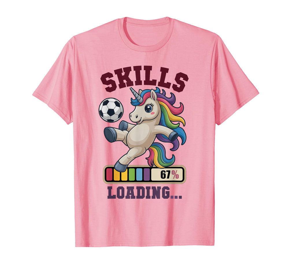 Funny 67 Skills Loading Soccer T-Shirt - Aesthetic Graphic Men Women
