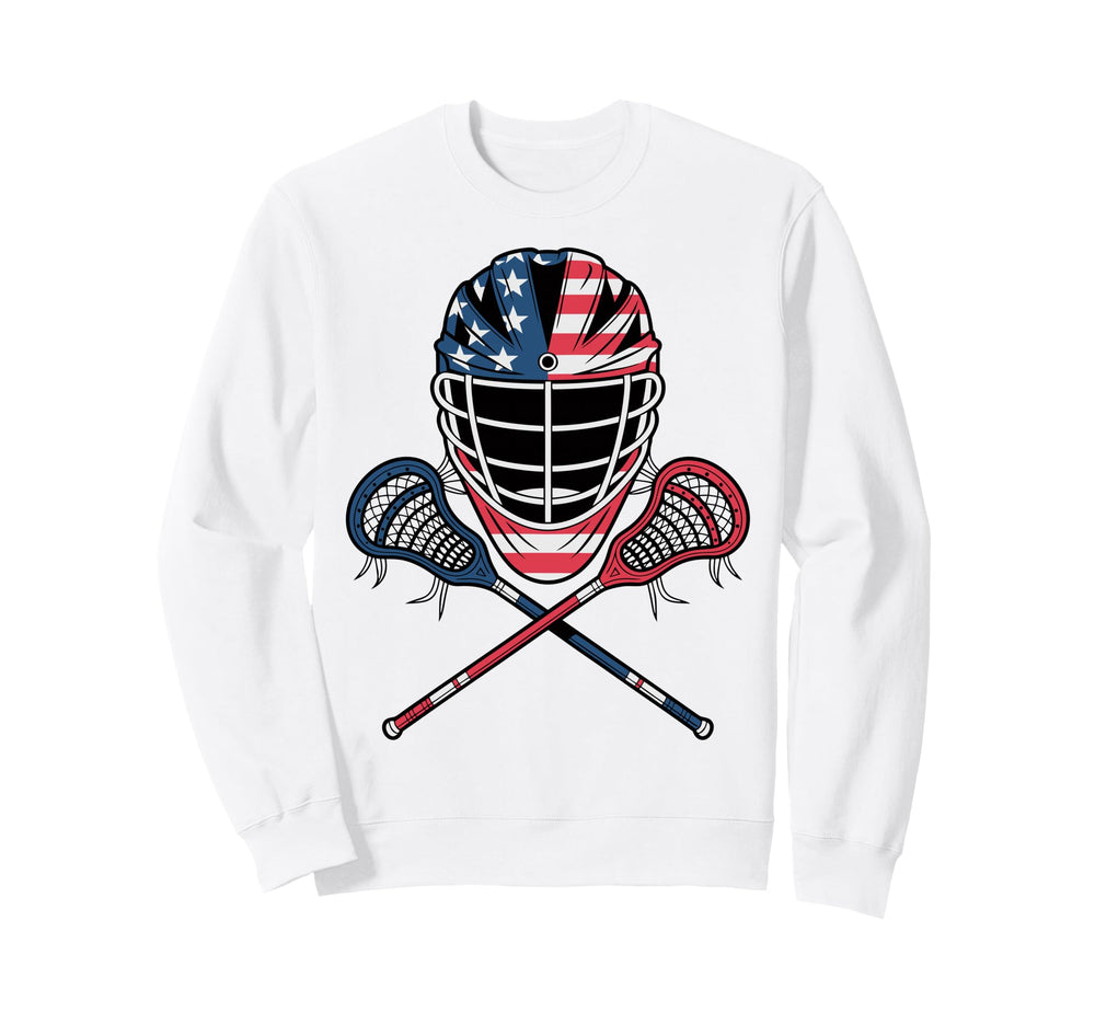 Lacrosse Goalie Lax Goalkeeper Sweatshirt - Minimalist Print Unisex