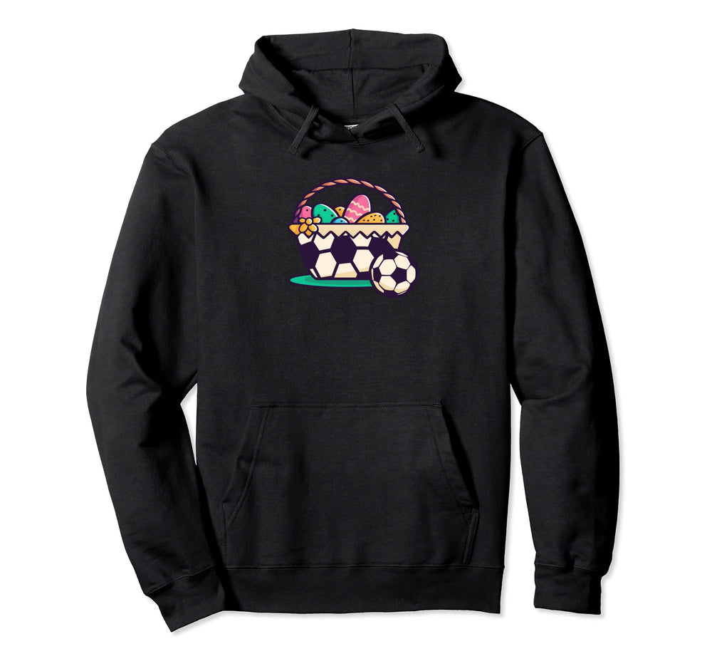 Soccer Ball Easter Eggs Soccer Easter Hoodie - Custom Art Print Unisex