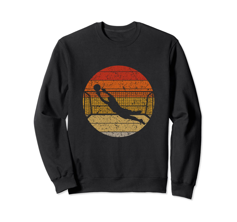Goalie Soccer Player Football Lover Sweatshirt - Graphic Print Unisex
