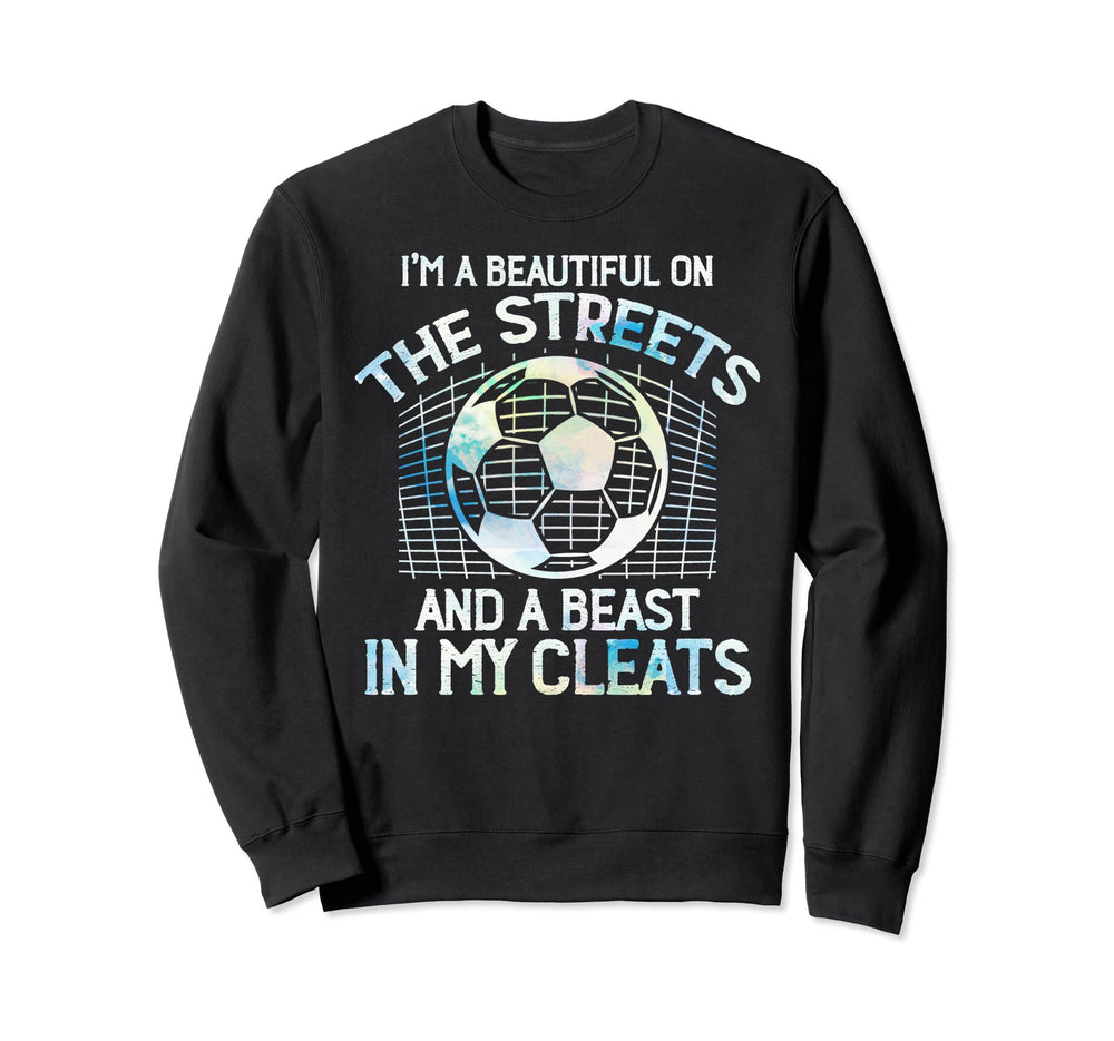 Soccer Player Team Cleats Goalie Sweatshirt - Aesthetic Graphic Men Women