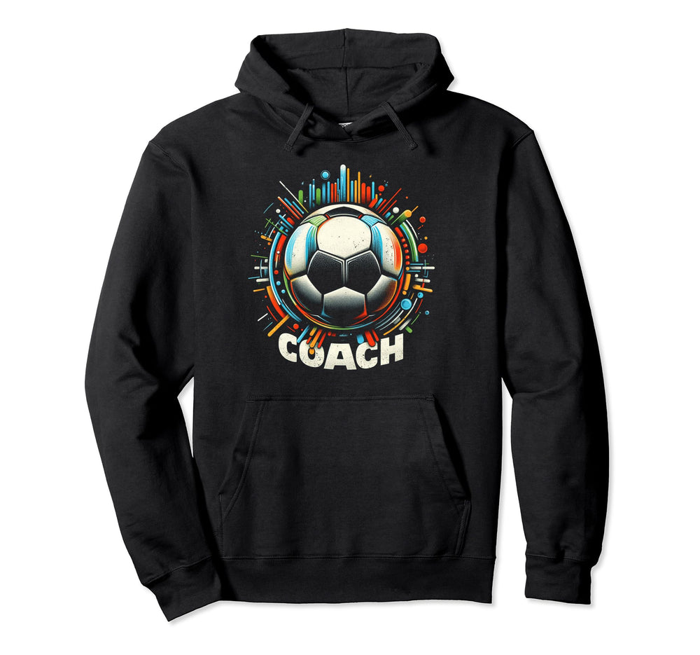 Soccer Coach Training Coaching Football Hoodie - Graphic Print for Adults