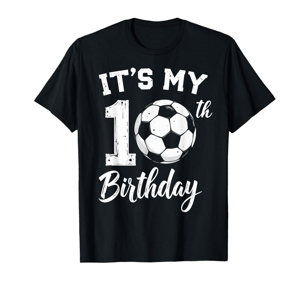 Its My 10Th Birthday Bday Play T-Shirt - Minimalist Print for Adults