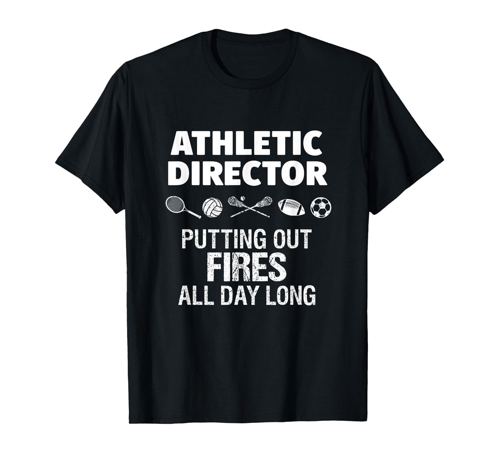 School Athletic Director Funny Sports T-Shirt - Unique Graphic for Adults