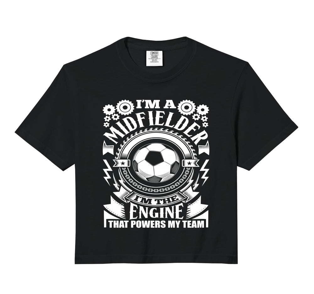 Im Midfielder Soccer Comfort Colors T-Shirt - Fun Novelty Design Unisex