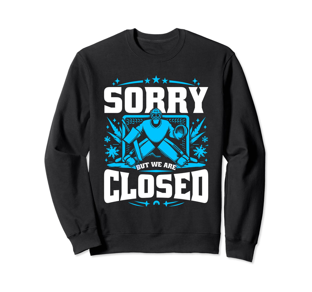 Funny Goaltender Goalkeeper Ice Sweatshirt - Aesthetic Graphic Unisex