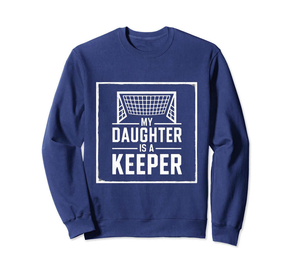 Goalkeeper Daughter Sweatshirt - Streetwear Style for Adults
