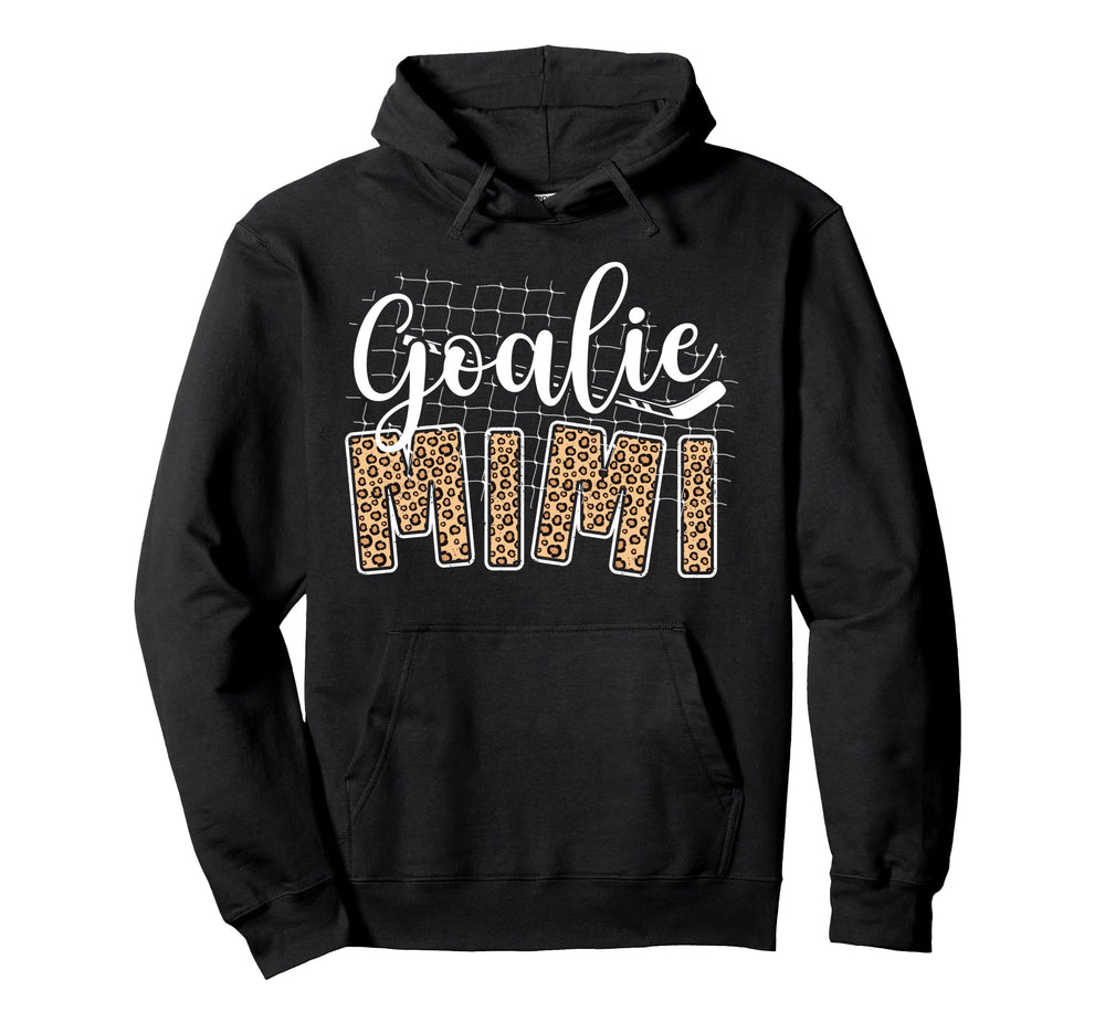 Ice Hockey Goalie Mimi Hockey Keeper Hoodie - Aesthetic Graphic for Adults