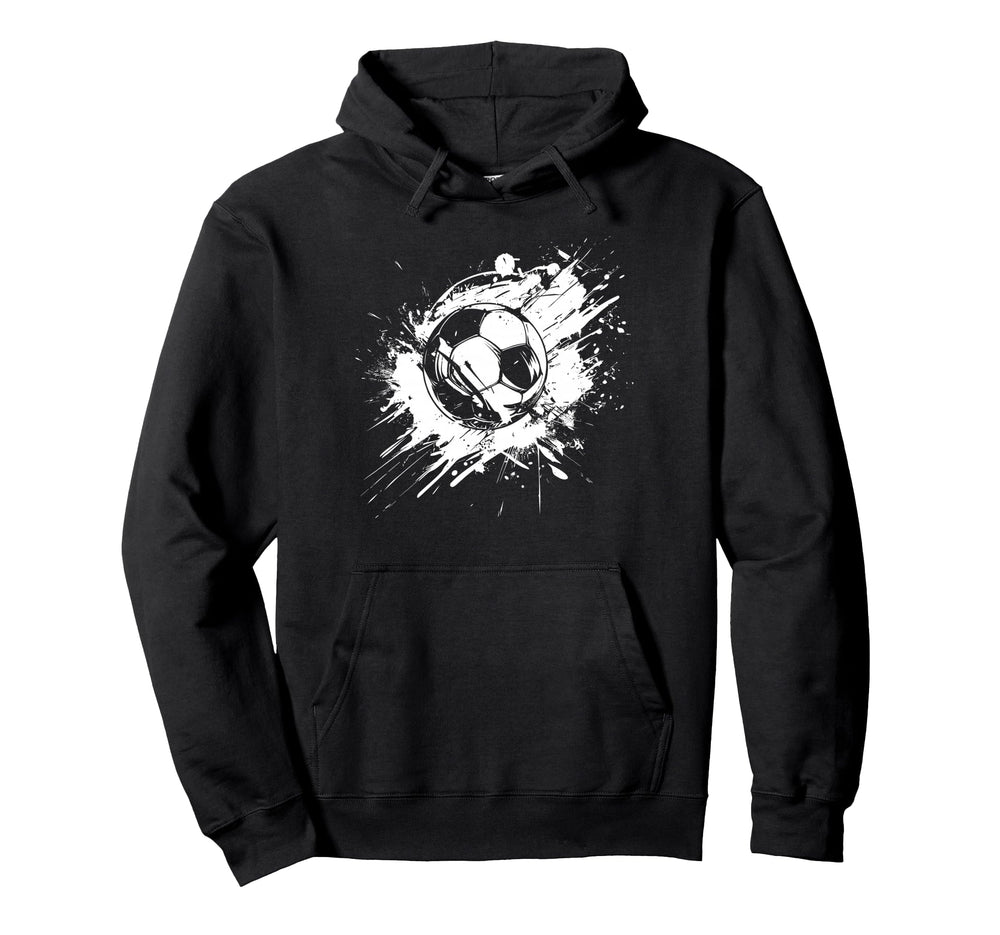 Soccer Ball Color Streetart Goal Keeper Hoodie - Streetwear Style Unisex