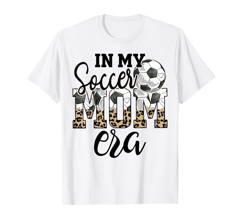 My Soccer Mom Era Leopard Soccer Mom T-Shirt - Custom Art Print Men Women