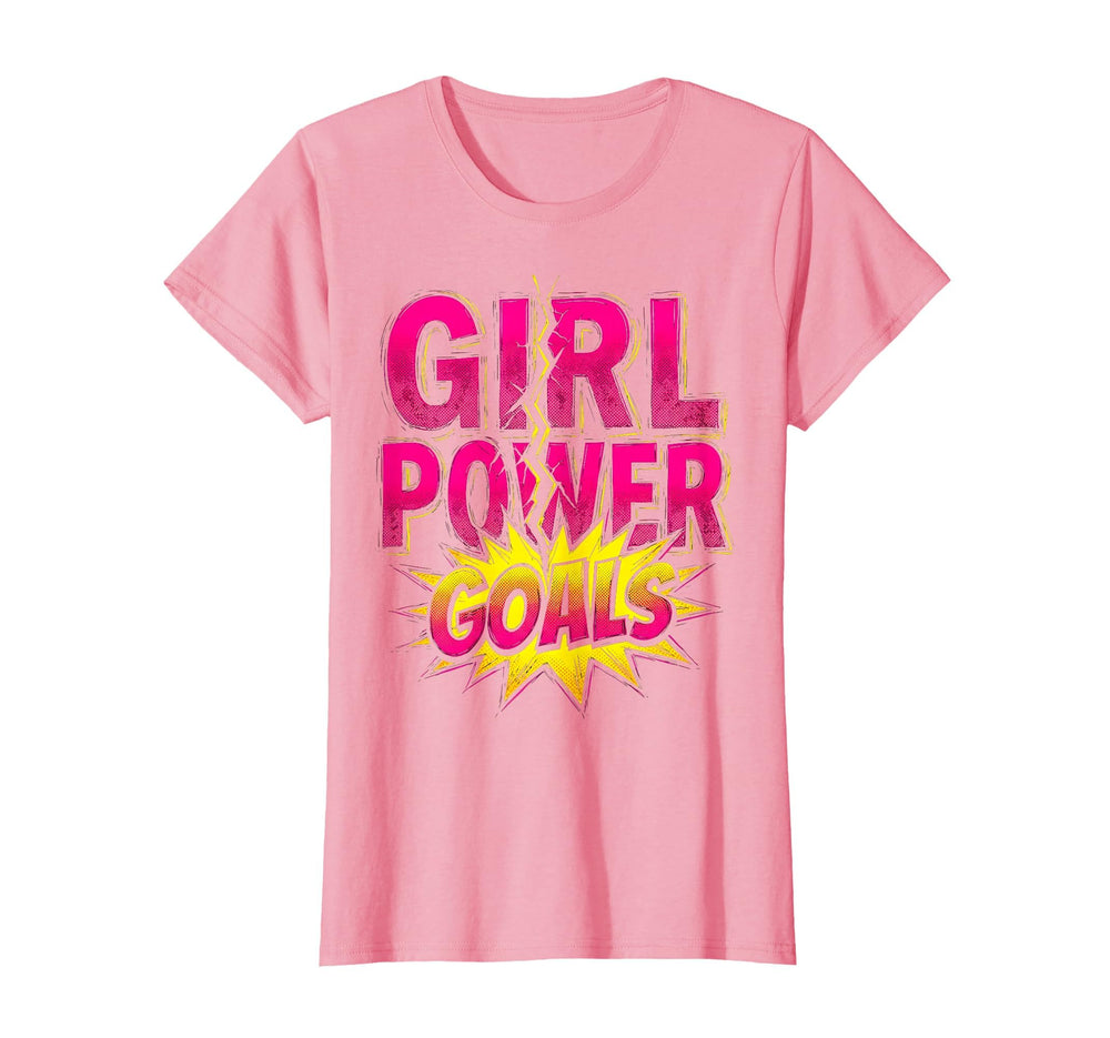 Power Goals Womens Soccer T-Shirt - Minimalist Print Unisex