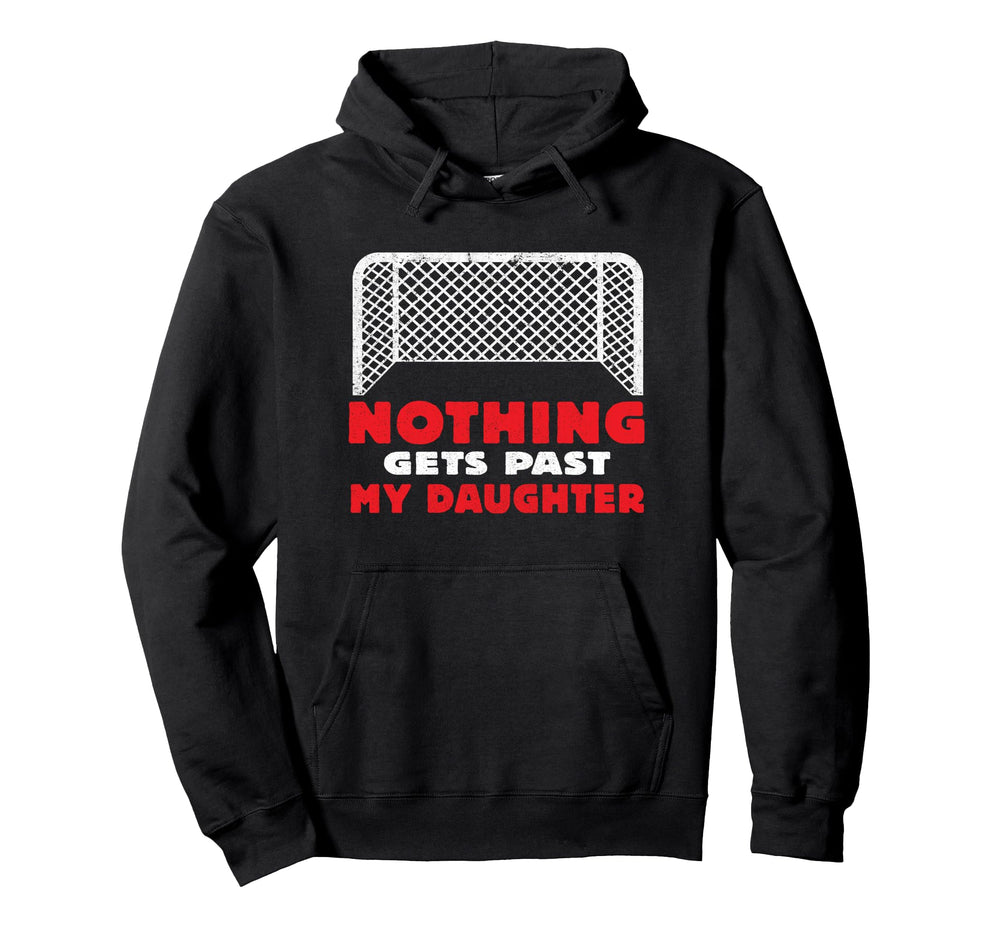 Mother Soccer Goalie Daughter Athlete Hoodie - Minimalist Print Men Women