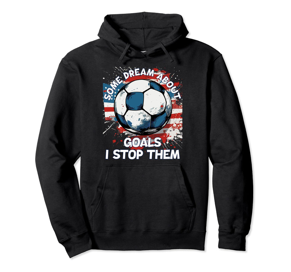 Goalie Soccer Player Goalkeeper Sport Hoodie - Minimalist Print Men Women