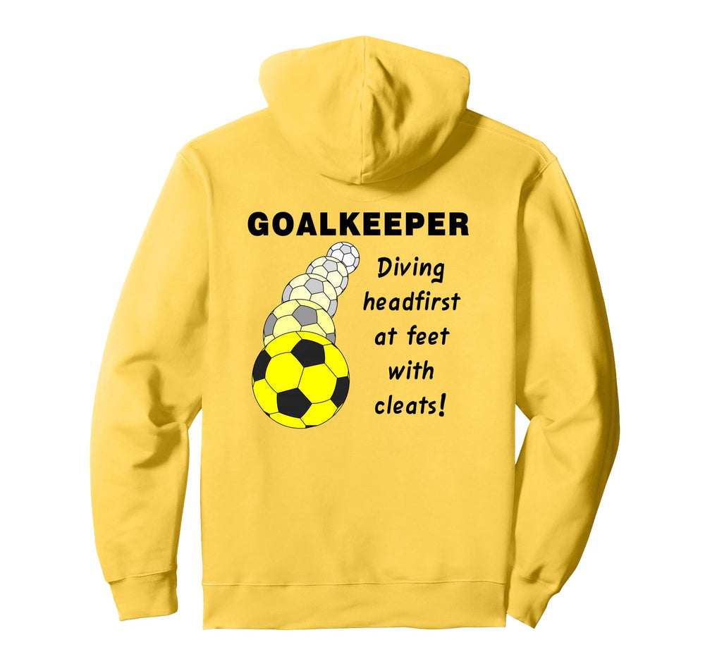 Soccer Goalkeeper Hoodie - Minimalist Print Unisex