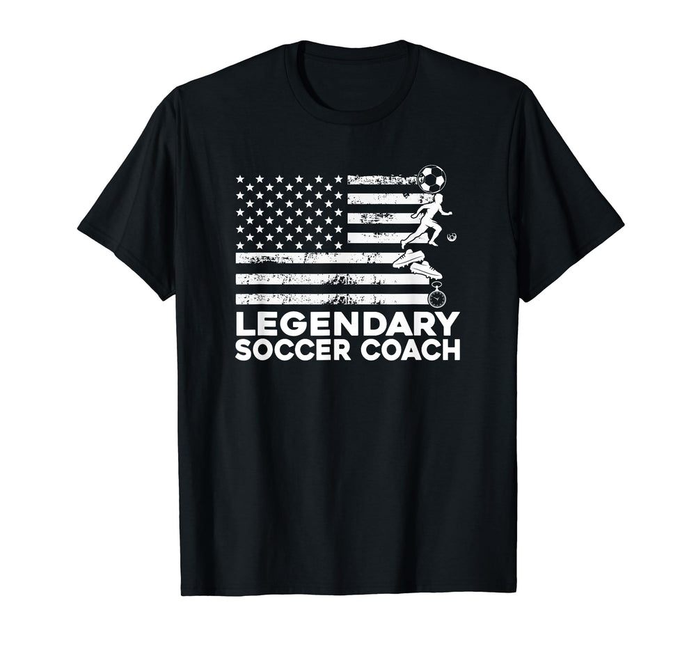 Soccer Coaching Training Trainer Soccer T-Shirt - Minimalist Print Unisex