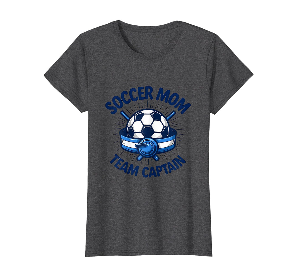 Soccer Mom Team Captain Leadership T-Shirt - Streetwear Style for Adults