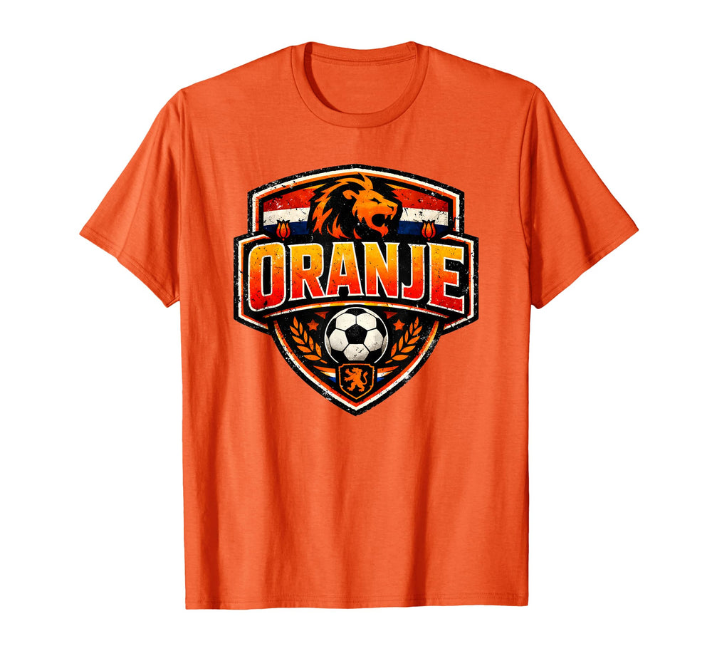 Oranje Lion Netherlands Pride Dutch Flag T-Shirt - Streetwear Style Unisex