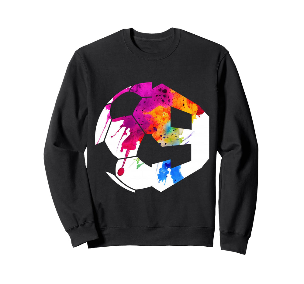 Number 9 Years Soccer 9Th Birthday Sweatshirt - Streetwear Style for Adults