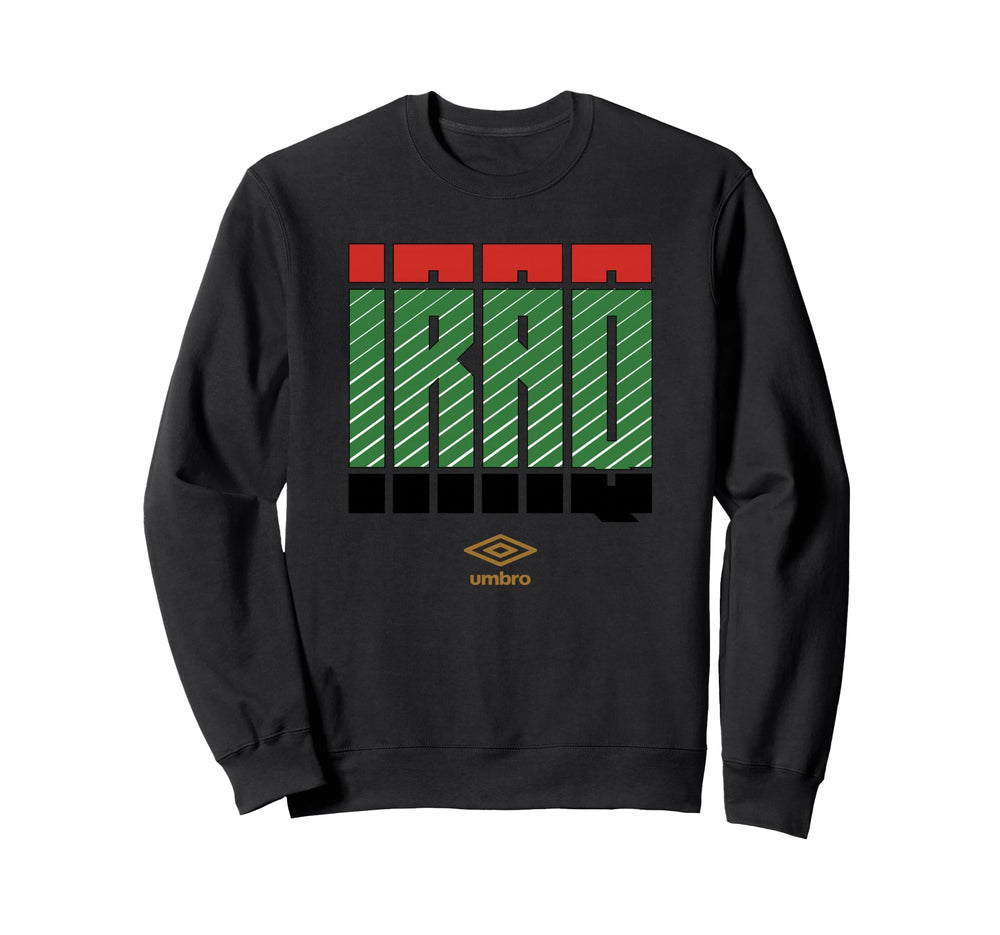 Umbro International Soccer Iraq Sweatshirt - Aesthetic Graphic Men Women