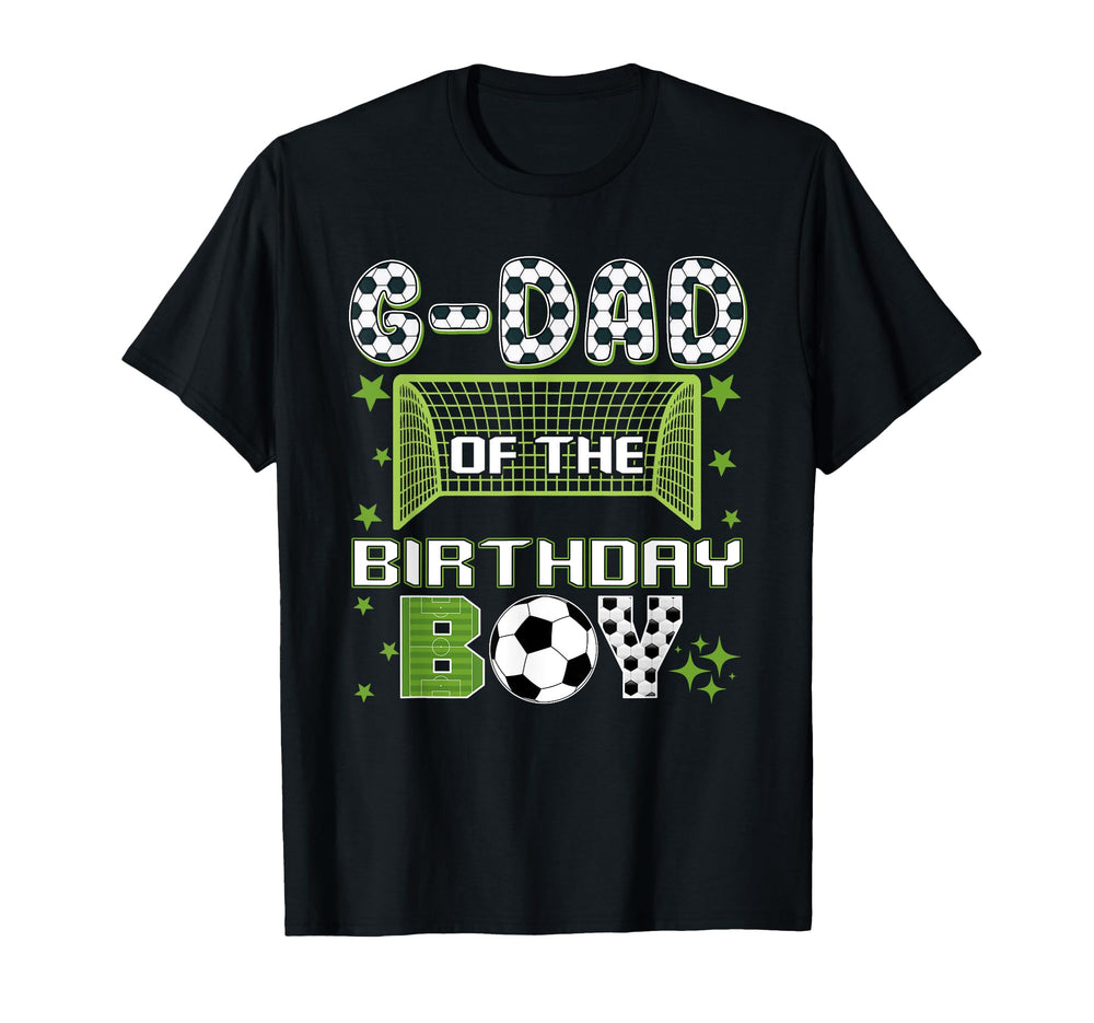 G Dad Birthday Soccer Group Family Matching T-Shirt - Trendy Graphic Unisex