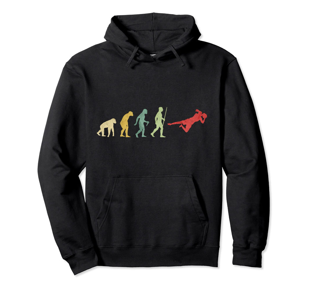 Soccer Goalie Saving Ball Hoodie - Novelty Apparel Unisex