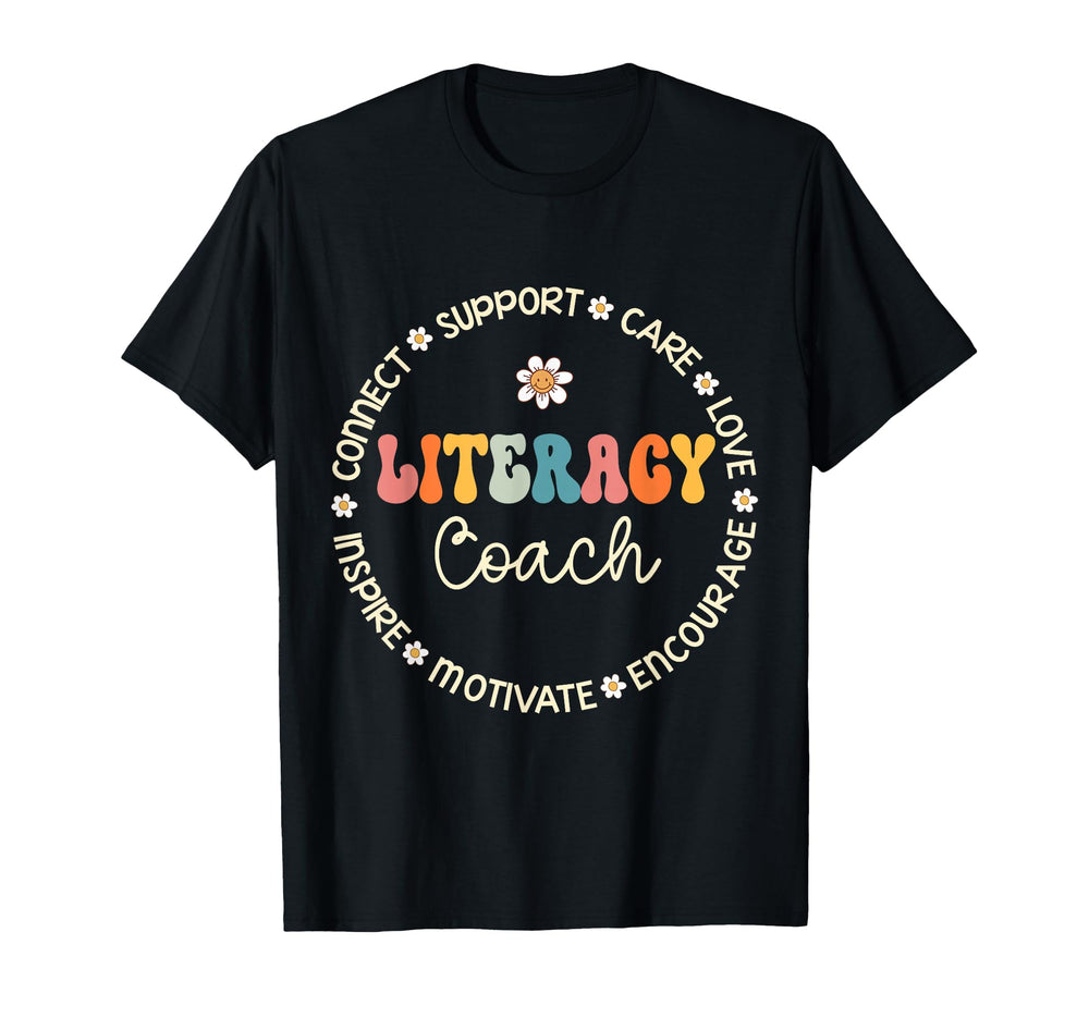 Literacy Coach Appreciation Week T-Shirt - Fun Novelty Design for Adults