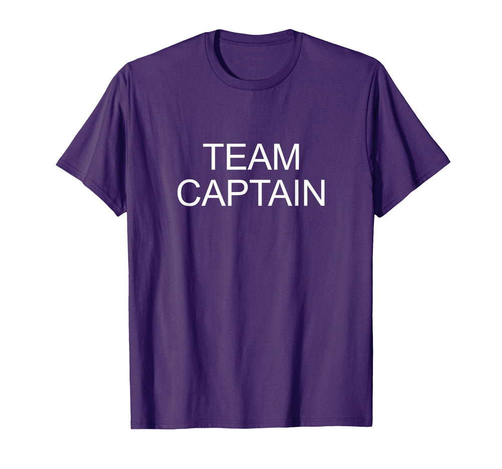 Team Captain T-Shirt - Custom Art Print Unisex