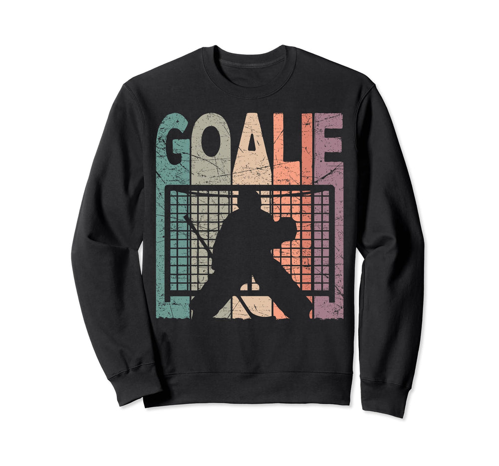 Ice Hockey Goalie Ice Hockey Sweatshirt - Trendy Graphic Men Women