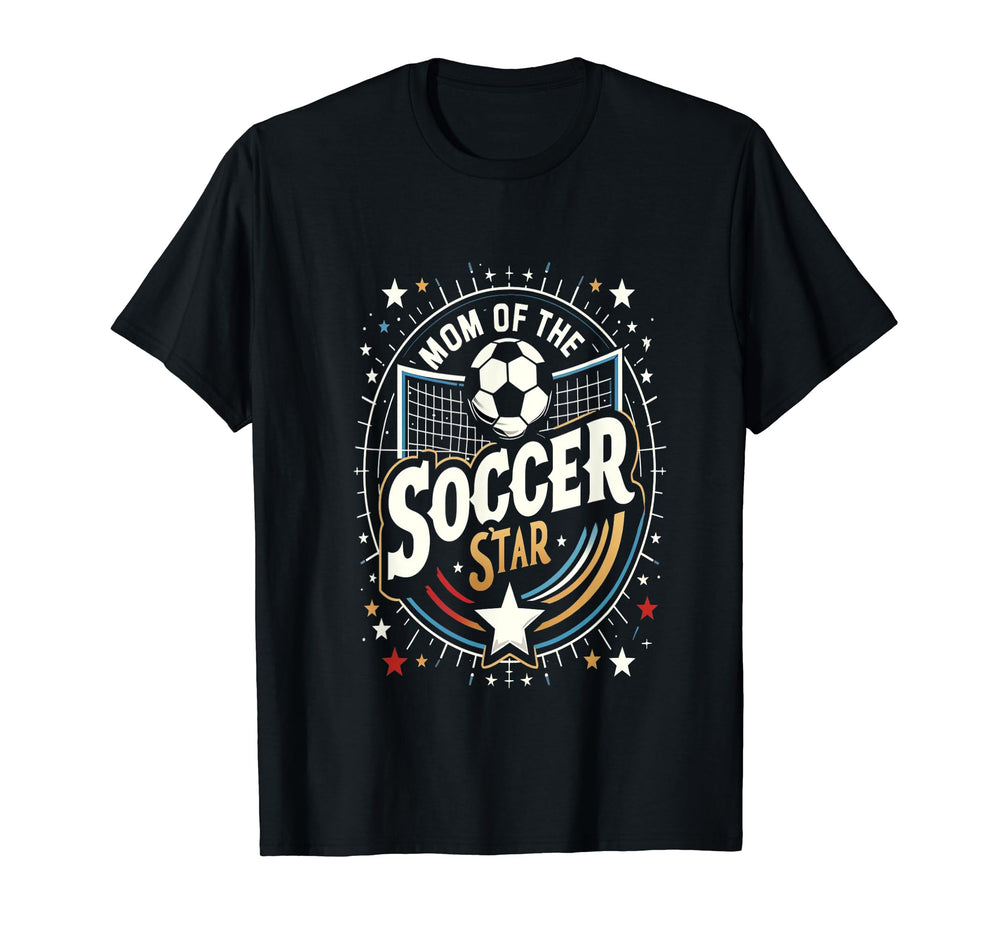 Soccer Birthday Birthday Mom Soccer T-Shirt - Trendy Graphic for Adults