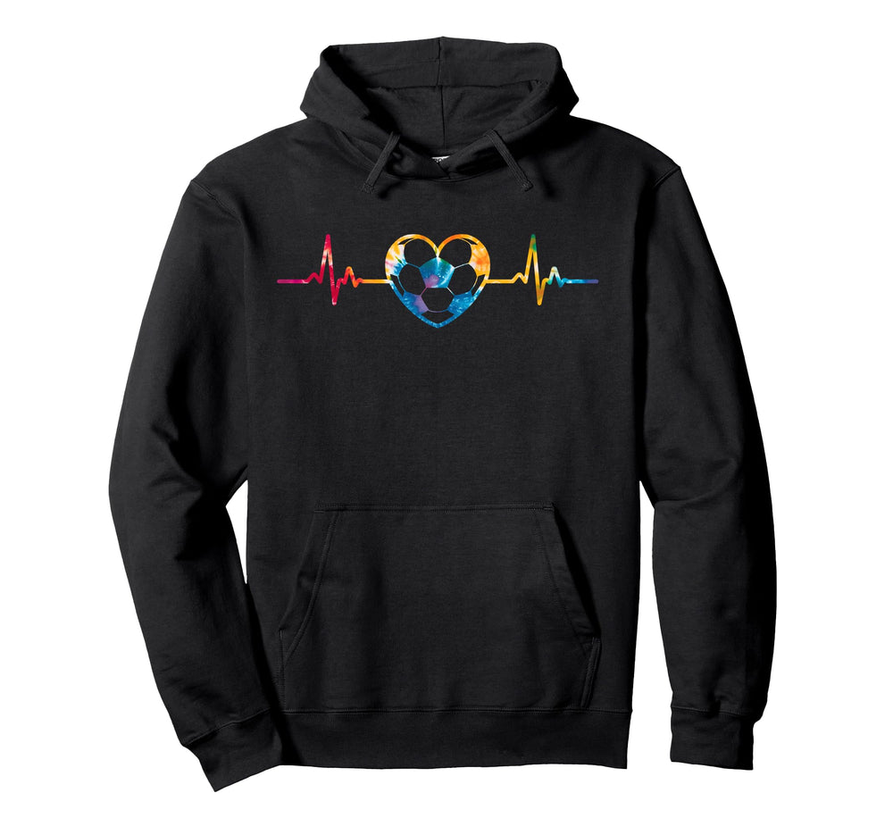 Soccer Heartbeat Lover And Hoodie - Novelty Apparel Men Women