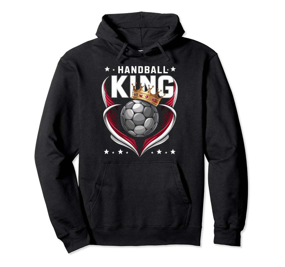 I Love Handball Player Sports Hoodie - Custom Art Print for Adults