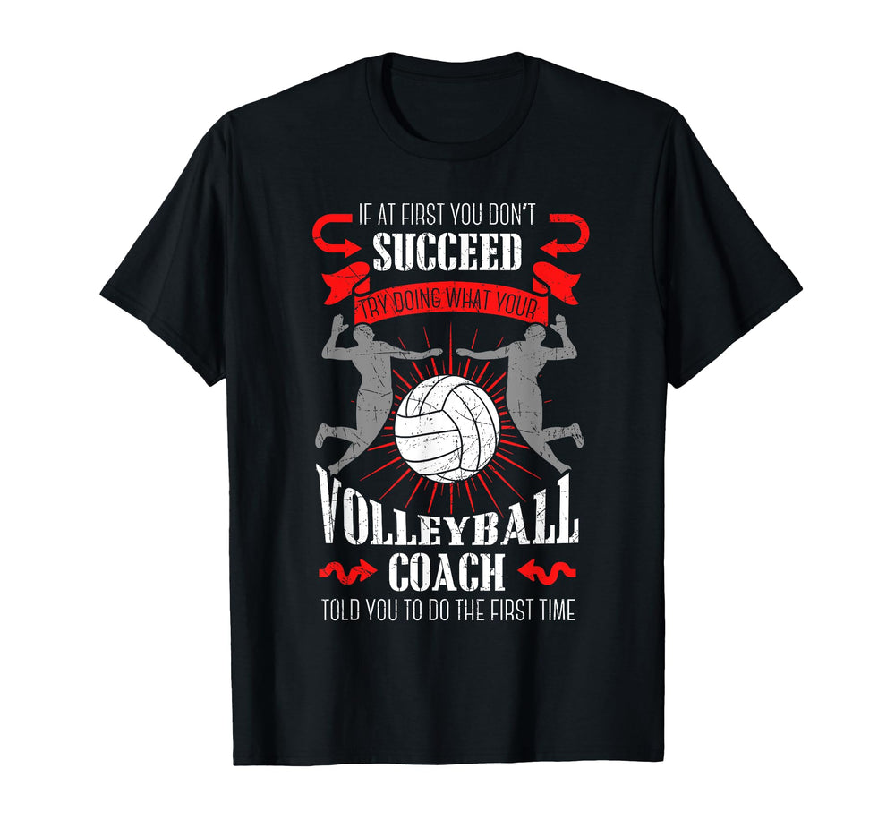 Volleyball Coach Team Player Sports T-Shirt - Aesthetic Graphic Unisex