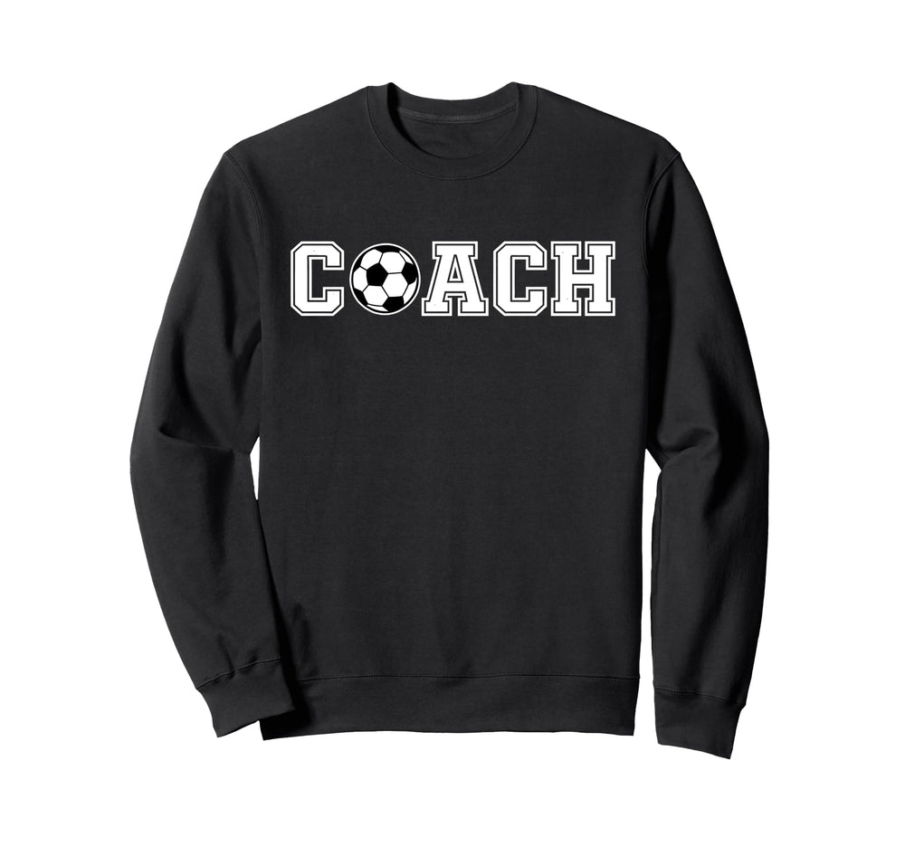 Soccer Coach Soccer Head Coach Sweatshirt - Minimalist Print for Adults