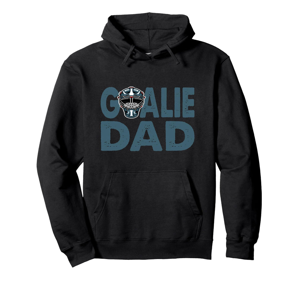 Ice Hockey Goalkeeper Dad Hoodie - Graphic Print Unisex