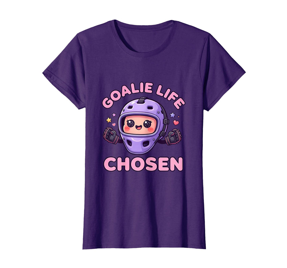 Goalie Life Chosen Hockey Soccer T-Shirt - Aesthetic Graphic Unisex