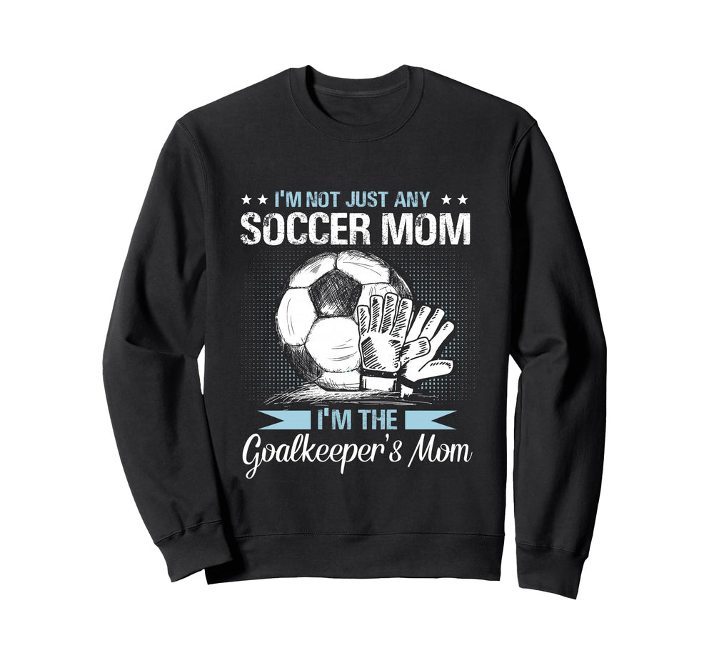 Goalkeeper Mom Soccer Goalie Mama Sweatshirt - Minimalist Print for Adults