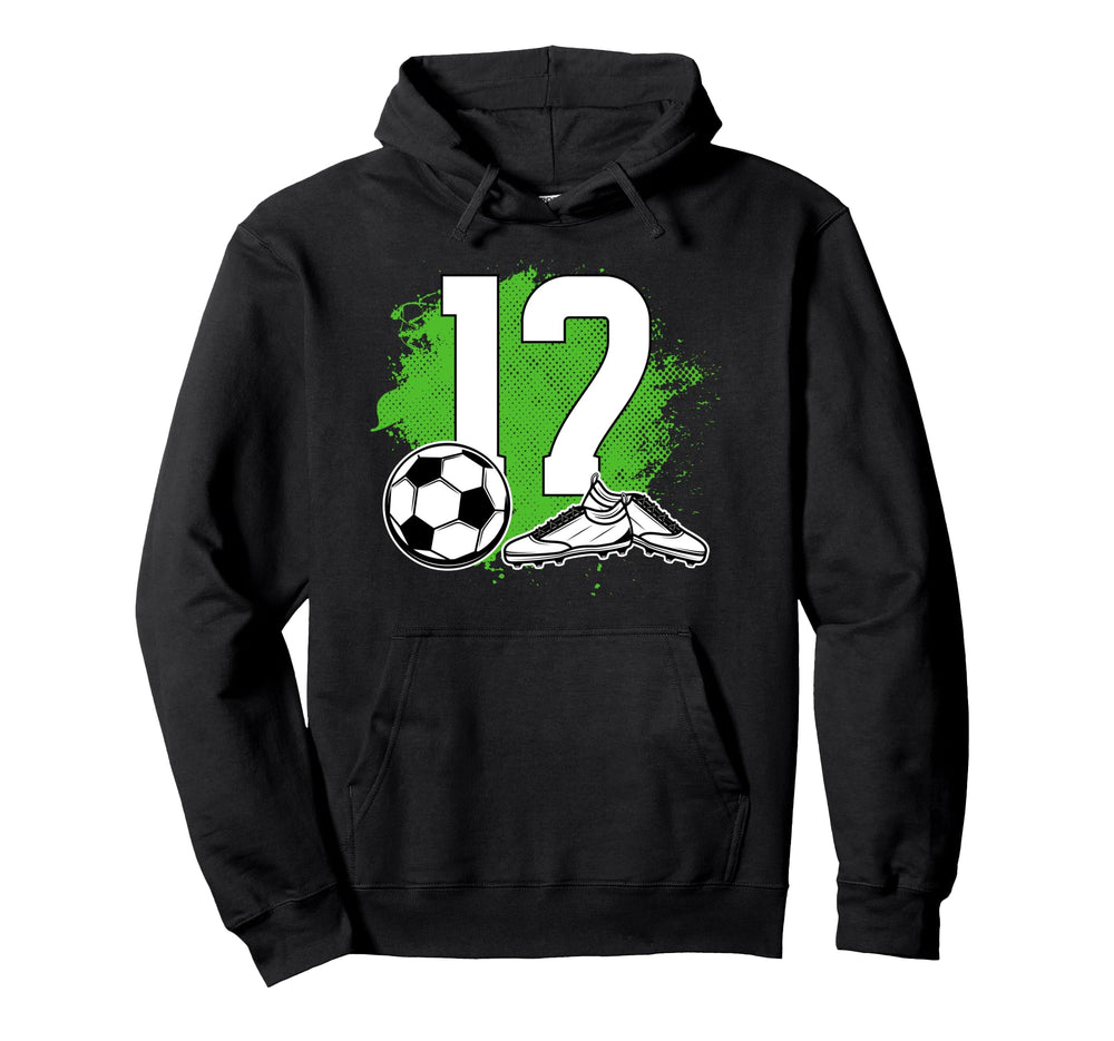 17Th Birthday Party Soccer 17 Year Old Hoodie - Trendy Graphic Unisex