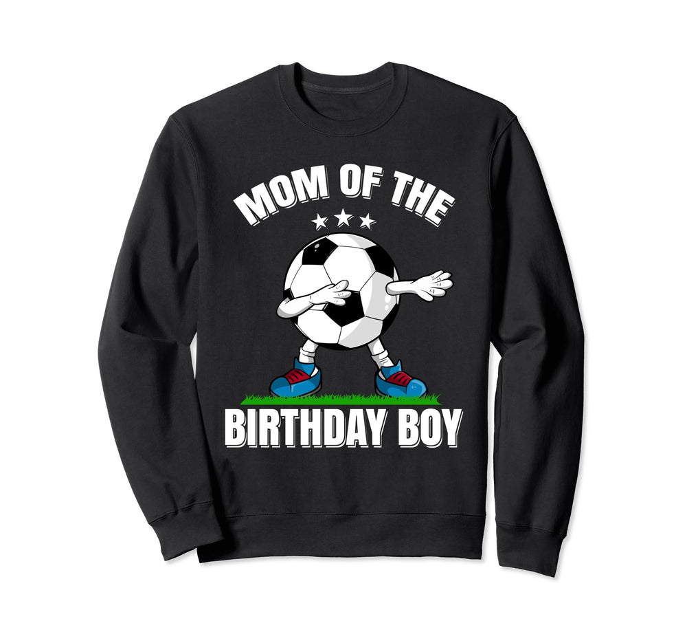 Mom Birthday Funny Dabbing Soccer Lover Sweatshirt - Trendy Graphic Unisex