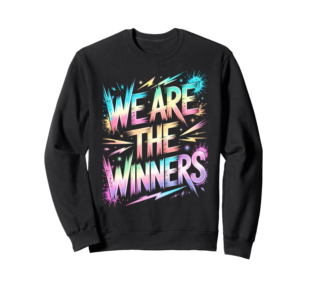 We Are Winners Competition Field Day Sweatshirt - Graphic Print for Adults