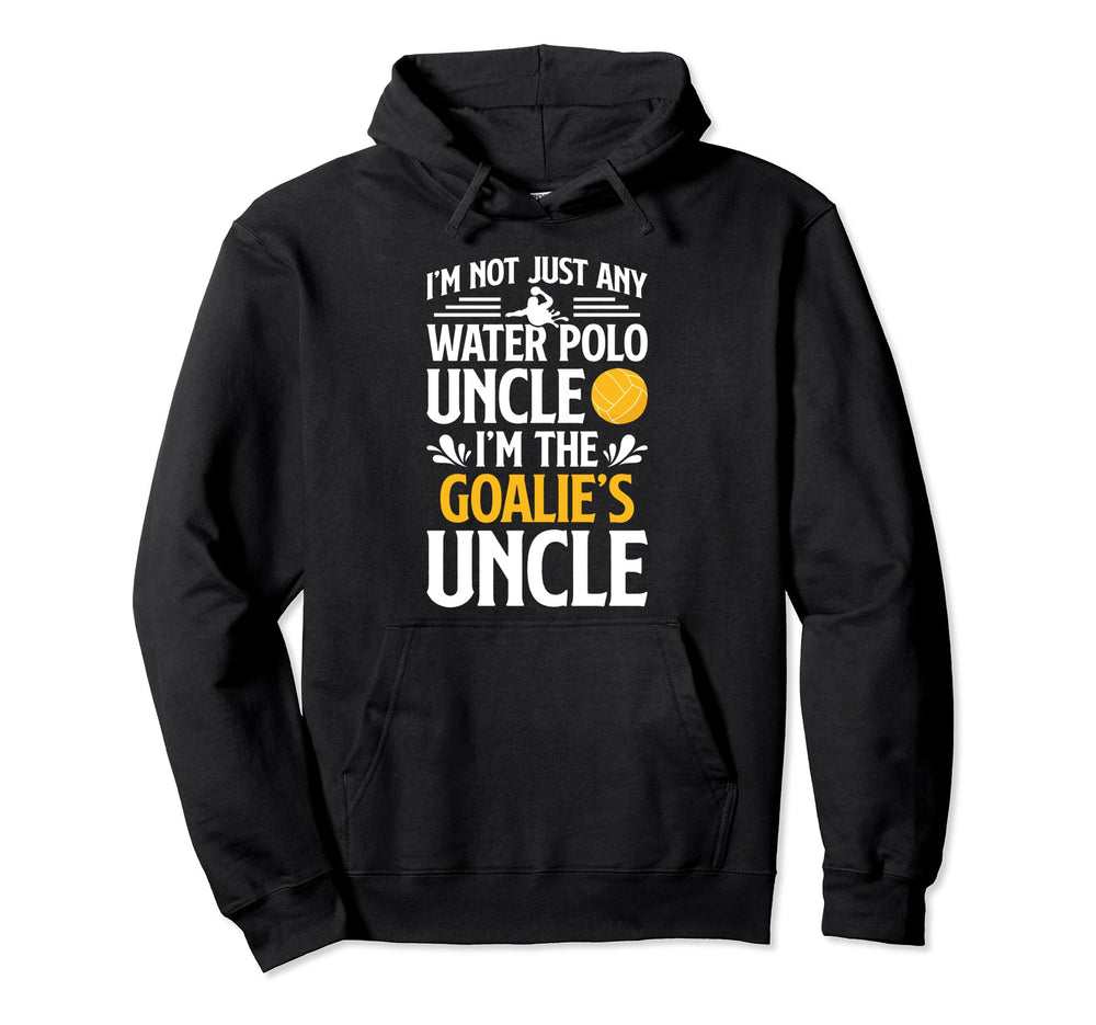 Water Polo Goalie Uncle Water Polo Hoodie - Minimalist Print Unisex
