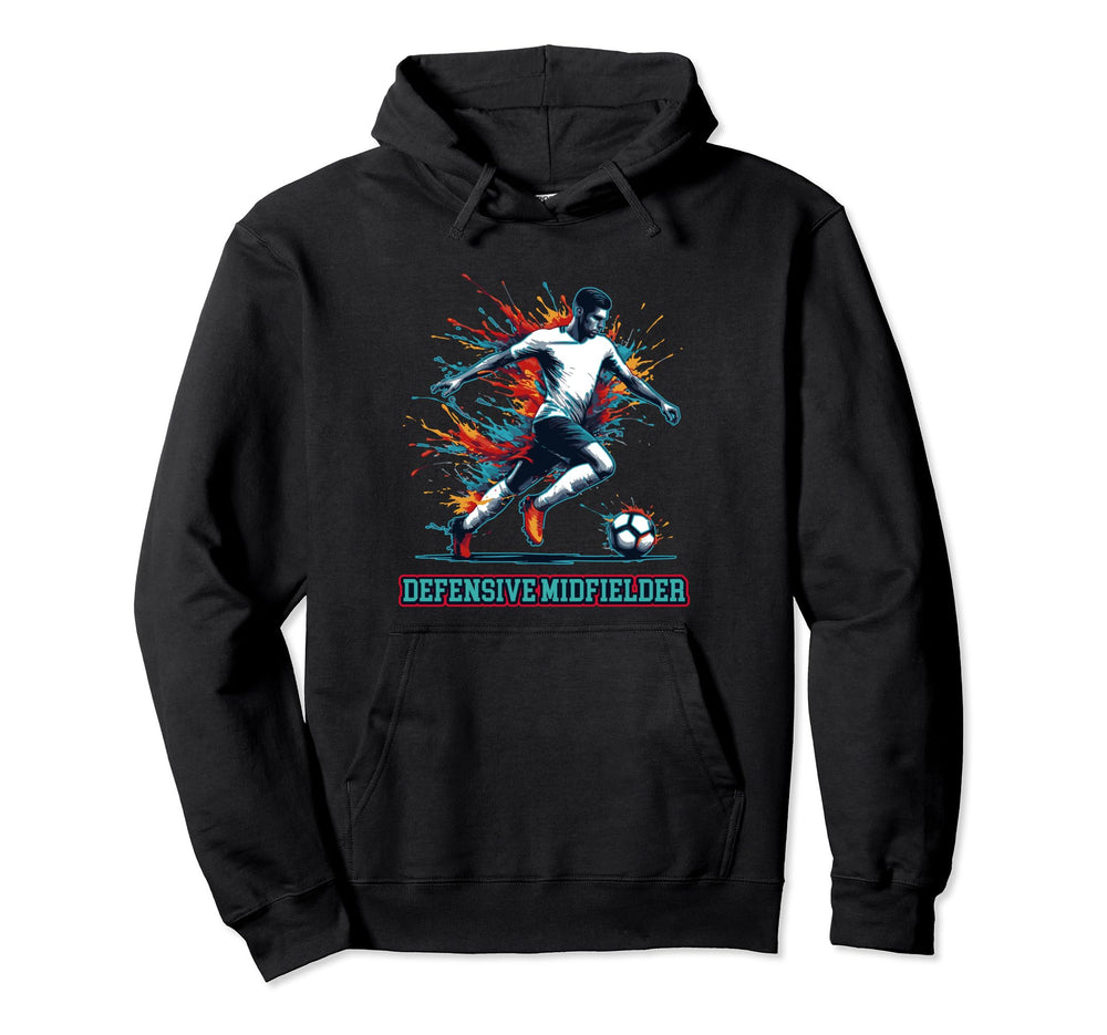 Soccer Defensive Midfielder Fullback Hoodie - Aesthetic Graphic Unisex