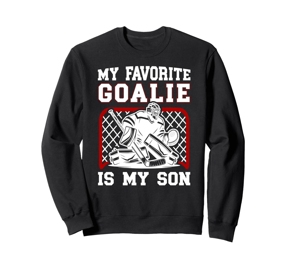 Proud Hockey Keeper Mom Ice Hockey Sweatshirt - Novelty Apparel Unisex