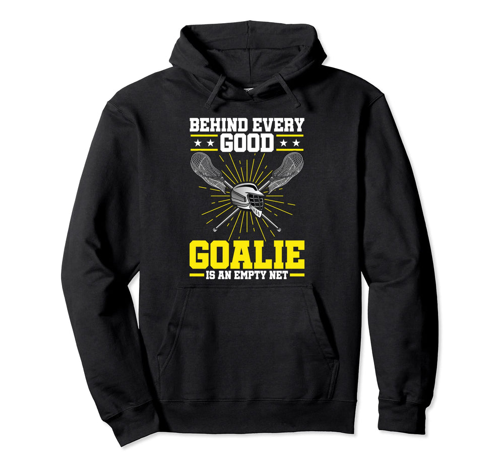 Lax Goalie Player Fan Coach Hoodie - Casual Everyday Wear for Adults
