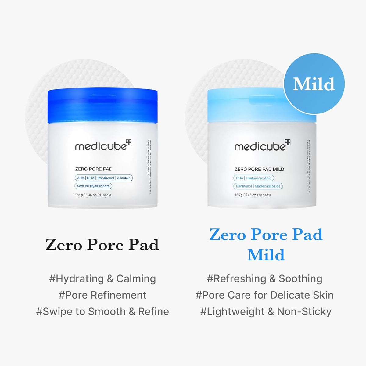 Medicube Zero Pore Pad Mild - Snipetell